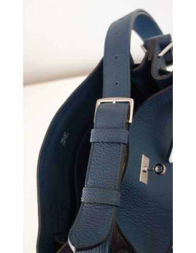 SAC HERMES SO KELLY 26 BLEU DE PRUSSE