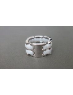 BAGUE CHANEL ULTRA GM DIAMANTS / OR BLANC  2