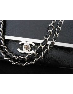 SAC CHANEL MADEMOISELLE NOIR / ACIER 2
