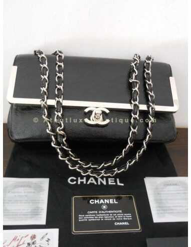 SAC CHANEL MADEMOISELLE NOIR / ACIER