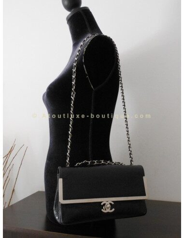 SAC CHANEL MADEMOISELLE NOIR / ACIER