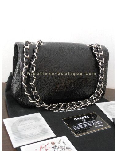 SAC CHANEL MADEMOISELLE NOIR / ACIER