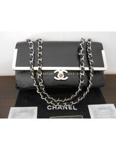 SAC CHANEL MADEMOISELLE NOIR / ACIER