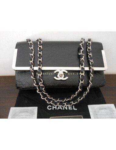 SAC CHANEL MADEMOISELLE NOIR / ACIER