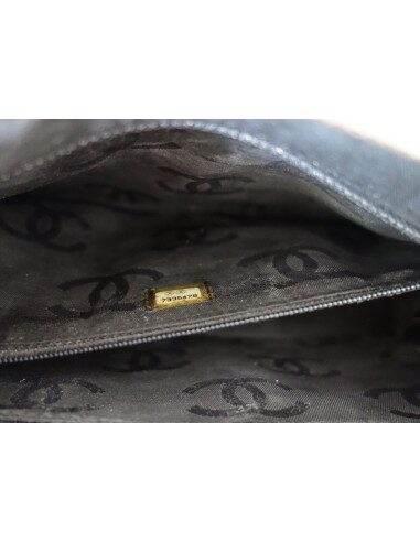 SAC CHANEL VINTAGE CUIR NOIR 