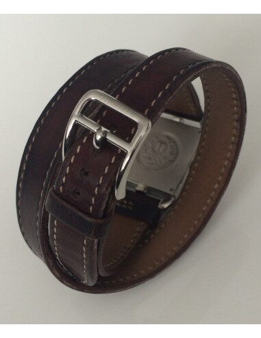 MONTRE HERMES CAPE COD DOUBLE TOUR PM