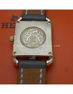 MONTRE HERMES MINI CAPE COD OR JAUNE - ETOUPE 2