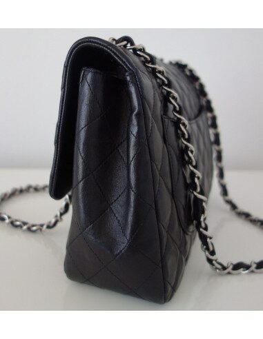 SAC CHANEL CLASSIQUE CUIR NOIR GM