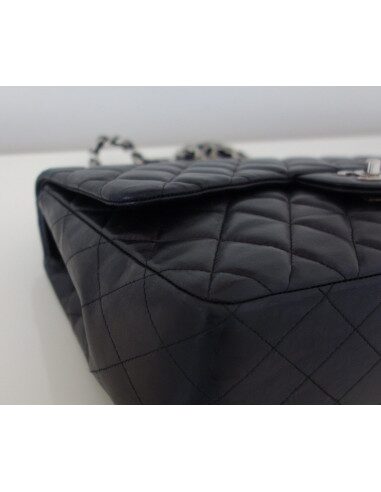 SAC CHANEL CLASSIQUE CUIR NOIR GM