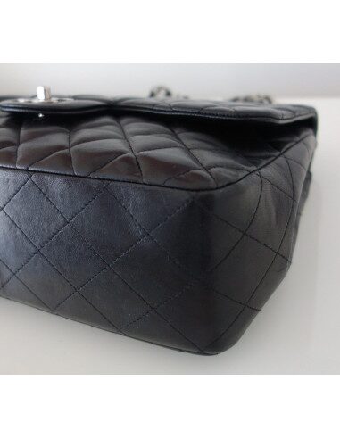 SAC CHANEL CLASSIQUE CUIR NOIR GM
