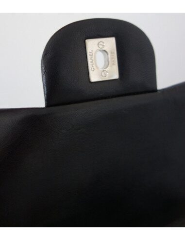 SAC CHANEL CLASSIQUE CUIR NOIR GM