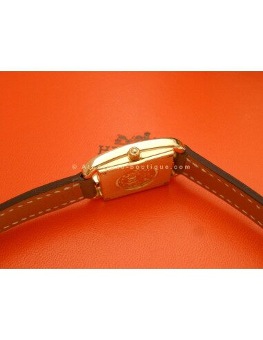 MONTRE HERMES MINI CAPE COD OR JAUNE - ETOUPE