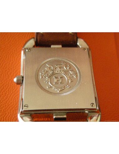 MONTRE HERMES CAPE COD BRACELET MARRON FEMME