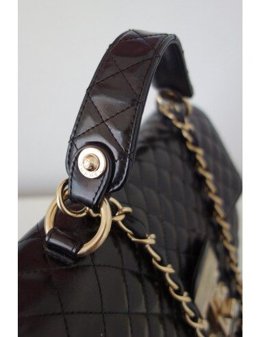 SAC CHANEL CUIR NOIR 