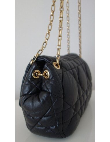 SAC DIOR MILLY-LA-FORET CUIR NOIR 