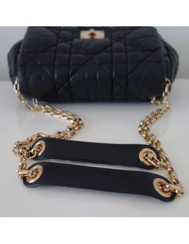 SAC DIOR MILLY-LA-FORET CUIR NOIR 