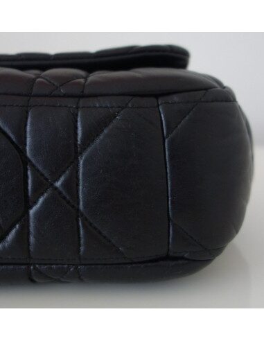 SAC DIOR MILLY-LA-FORET CUIR NOIR 