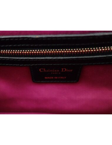 SAC DIOR MILLY-LA-FORET CUIR NOIR 