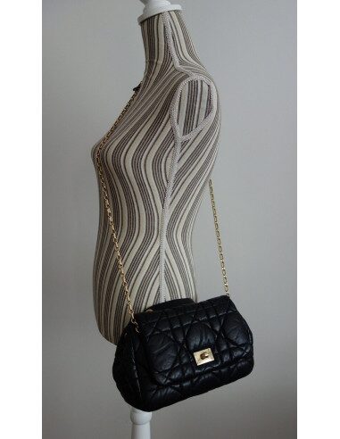 SAC DIOR MILLY-LA-FORET CUIR NOIR 