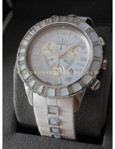 MONTRE DIOR CHRISTAL CHRONO 38MM
