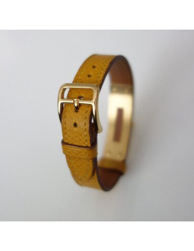 MONTRE HERMES KELLY PLAQUE OR 
