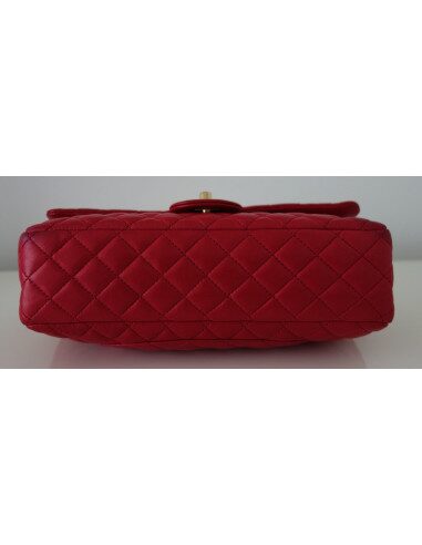 SAC CHANEL CLASSIQUE ST VALENTIN FRAMBOISE