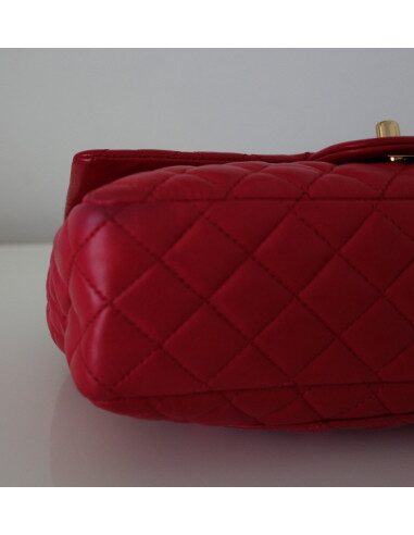 SAC CHANEL CLASSIQUE ST VALENTIN FRAMBOISE