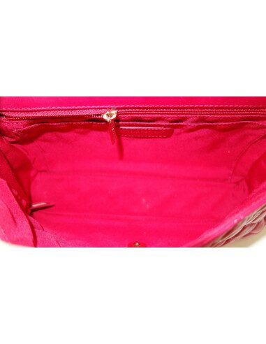 SAC CHANEL CLASSIQUE ST VALENTIN FRAMBOISE