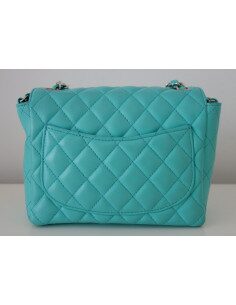 SAC CHANEL CLASSIQUE PM TURQUOISE 2