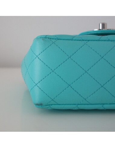 SAC CHANEL CLASSIQUE PM TURQUOISE