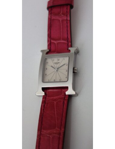 MONTRE HERMES HEURE H - 2 BRACELETS