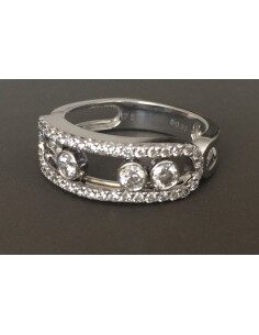 BAGUE MESSIKA MOVE PAVEE