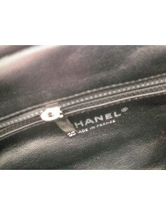 POCHETTE CHANEL SATIN NOIR COLLECTION 2010 2
