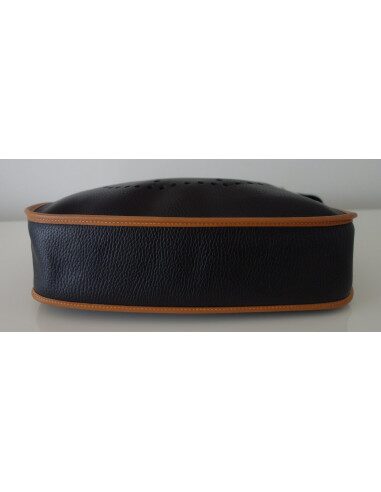 SAC EVELYNE HERMES CUIR BICOLORE