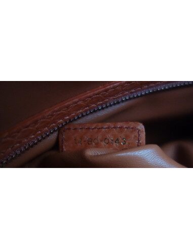 SAC LADY DIOR PYTHON ORANGE GM