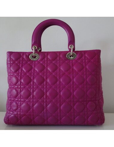 SAC LADY DIOR GM ROSE