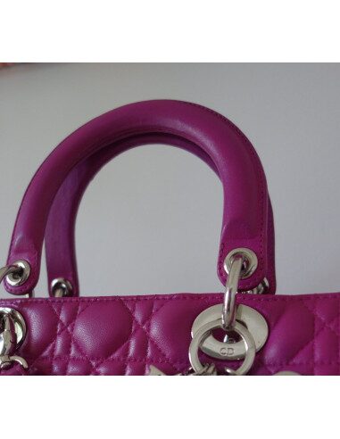 SAC LADY DIOR GM ROSE