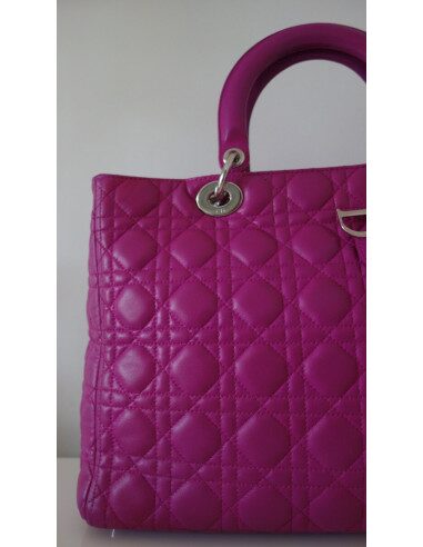 SAC LADY DIOR GM ROSE