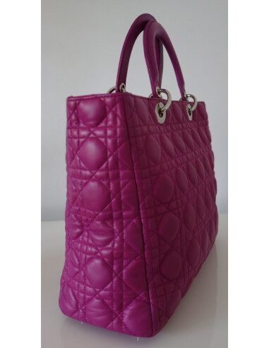 SAC LADY DIOR GM ROSE