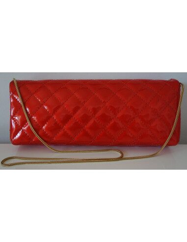 SAC BAGUETTE CHANEL 2.55 ROUGE