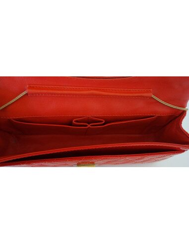 SAC BAGUETTE CHANEL 2.55 ROUGE