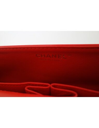SAC BAGUETTE CHANEL 2.55 ROUGE