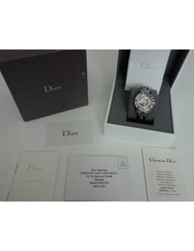 MONTRE DIOR CHRISTAL FULL DIAMANTS 