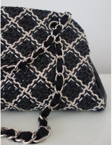 SAC CHANEL NOIR ET BLANC 