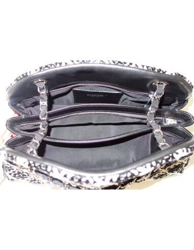 SAC CHANEL NOIR ET BLANC 