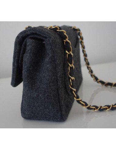 SAC CHANEL CLASSIQUE GRIS
