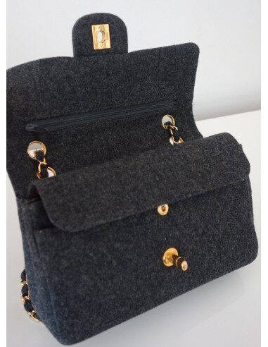 SAC CHANEL CLASSIQUE GRIS