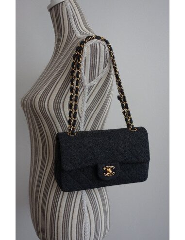SAC CHANEL CLASSIQUE GRIS