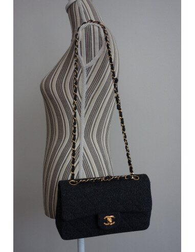 SAC CHANEL CLASSIQUE GRIS