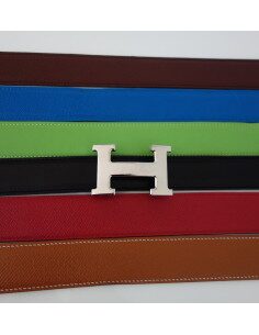 6 CEINTURES REVERSIBLES HERMES  2